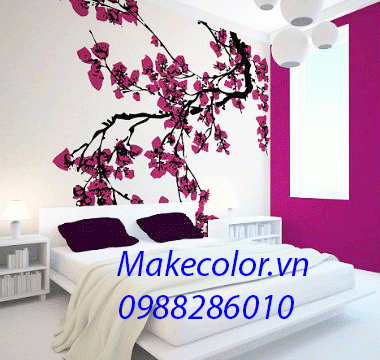 Chuyên cung cấp dịch vụ vẽ tranh tường phòng ngủ đẹp, giá tốt nhất tại Hà Nội