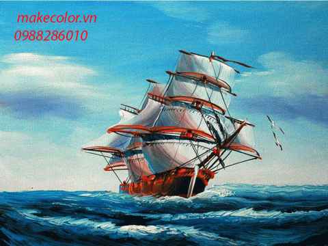Ý nghĩa của tranh Thuận buồm xuôi gió – giải mã bức tranh