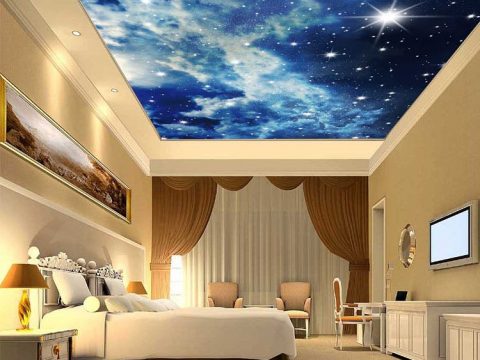 Chuyên cung cấp dịch vụ vẽ tranh trần nhà phòng khách, phòng ngủ đẹp, giá tốt nhất tại Hà Nội