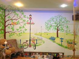Vẽ tranh tường quán cafe giá tốt nhất tại Hà Nội