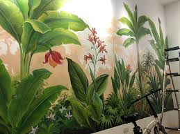 Vẽ tranh tường quán trà chanh