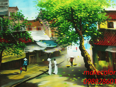 Dịch vụ vẽ tranh tường trang trí đẹp, đầy tính nghệ thuật và giá tốt nhất tại Hà Nội hiện nay
