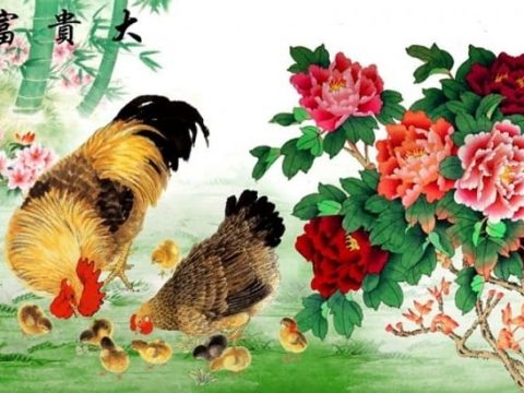 Vẽ tranh tường phòng khách con vật đẹp, giá tốt nhất tại Hà Nội