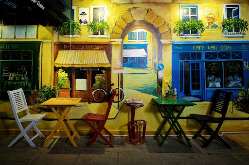 Tư vấn vẽ tranh tường quán cà phê đẹp, giá rẻ tại Hà nội năm 2021